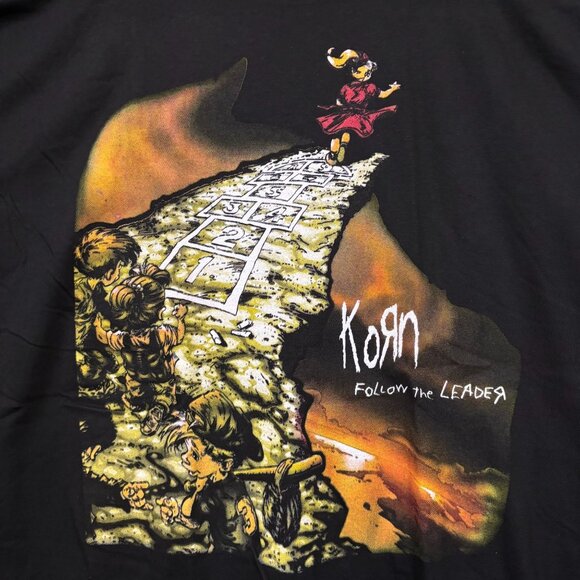 Korn Follow The Leader Rock T-shirt size extra large - Picture 2 of 4